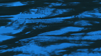 Water stream art blue abstract photo