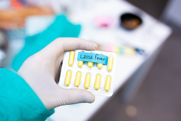 Lassa fever vaccine pills, epidemic