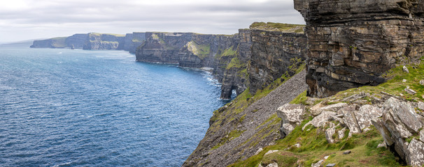 View from the cliffs of moher in ireland V