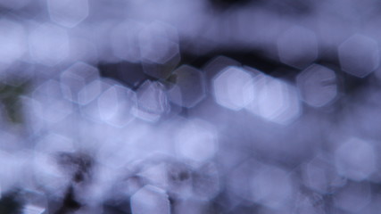 Blue bokeh river water cold art stream background