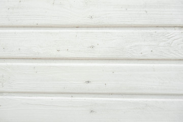 Obraz na płótnie Canvas White wooden batten background texture