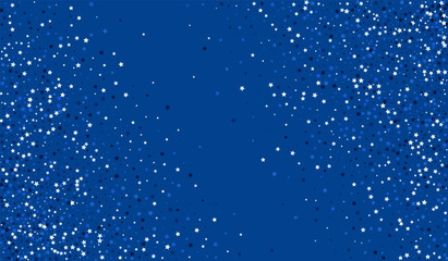 Blue Shine Effect Graphic Border. 