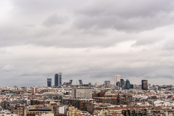 Naklejka premium vistas de madrid