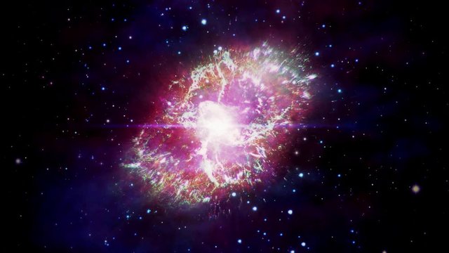 Crab Nebula in 4k, Universe, Hubble, James webb telescope