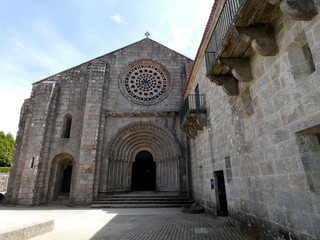 Obraz premium Mosteiro de Santa María da Armenteira, GALICIA, ESPAÑA
