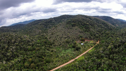 Augusto Ruschi Biological Reserve photographed  in Santa Teresa, Espirito Santo. Southeast of Brazil. Atlantic Forest Biome. Picture made in 2016.