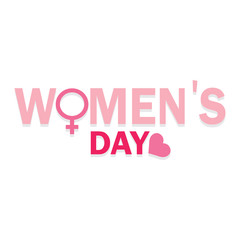 Happy womens day card
