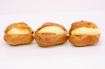 sweet bun with jam