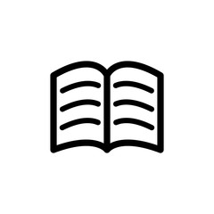 Vector illustration, book icon design