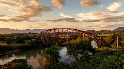 Fototapeta na wymiar Bridge in Honduras