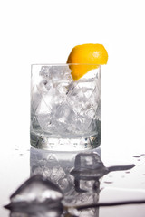 cocktail on the rocks