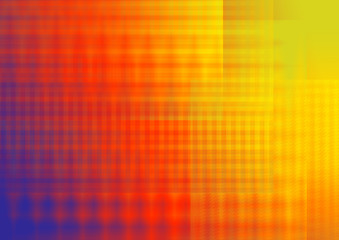 Abstract background, blue, yellow, red colors in geometric shape