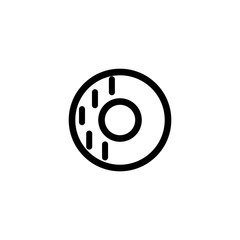 Vector illustration, donut icon design
