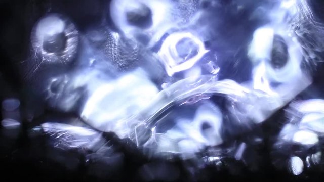 Fluxo abstrato cinza