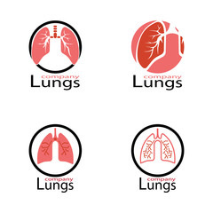  human lungs icon vector illustration design