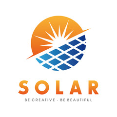Solar Energy, Solar Logo Vector