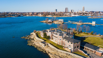 Aerial Views of Mamaroneck, New Rochelle, and Larchmont