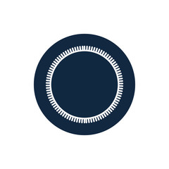 Isolated sun line block style icon vector design