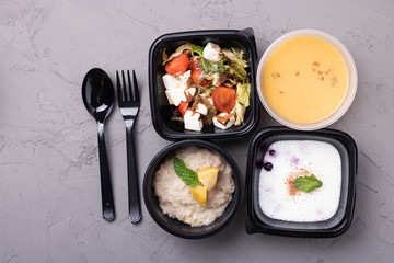 Healthy vegan and vegetarian food. Diet eating concept. Balanced proper nutrition diet