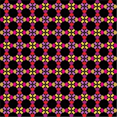 Colorful Seamless Pattern With Flowers , Abstract, Illustrator Floral Pattern Wallpaper 