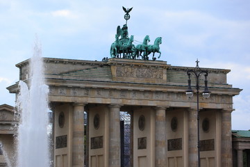 Fototapeta na wymiar ベルリンのブランデンブルク門