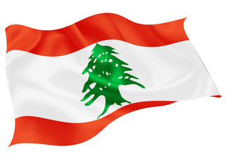 レバノン　 国旗　世界　アイコン