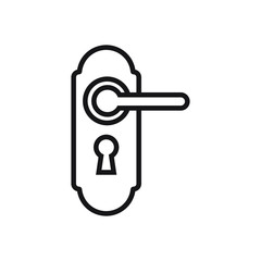 Doorknob icon design. vector illustration