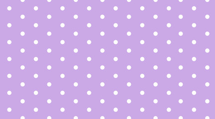 Background template with polka dots on purple wall