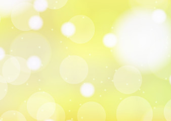 Fototapeta na wymiar Background template design with lights on yellow