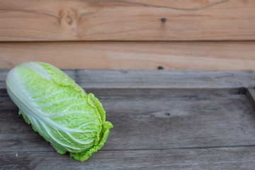 Fresh Chinese cabbage From the garden