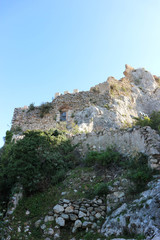 View to medieval castell de Guadalest fortress, Spain