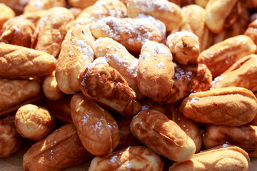 Delicious sweet pastries