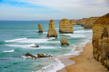 The Twelve Apostles on Great Ocean Road, Victoria, Australia