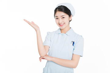 beautiful young female nurse