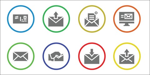envelope icon set