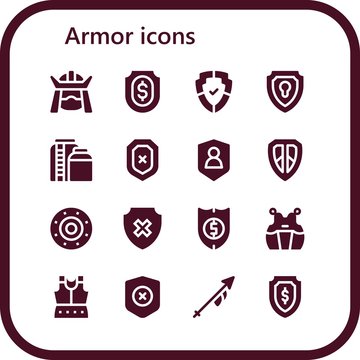 Armor Icon Set