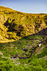 Trollstigen mountain road in Norway