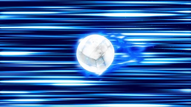 valley ball fire loop animation