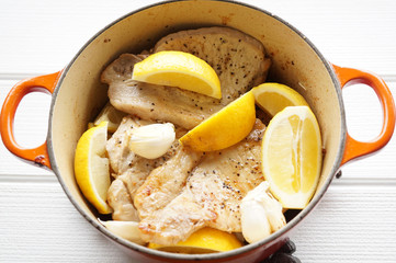 豚肉のレモンロースト