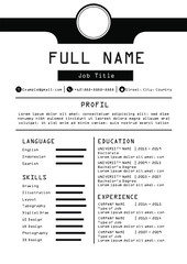 Simple CV Design