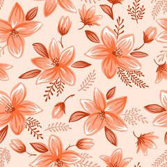 Decorative floral background