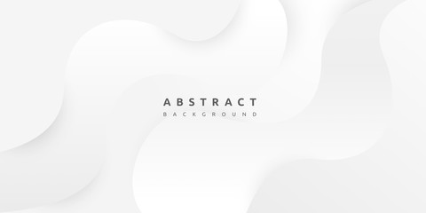 White background with smooth line curve and simple design	