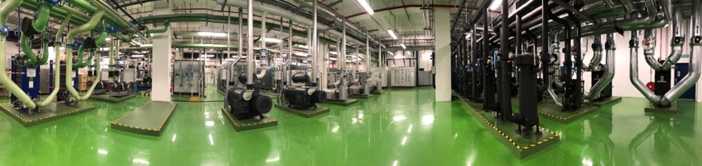 Panorama Industrial Compressor plant