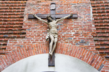 Crucifixion with Jesus. Background for Christianity and religion.
