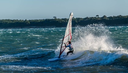 Planche &agrave; voile.
