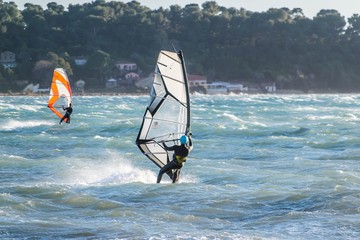 Planche &agrave; voile.