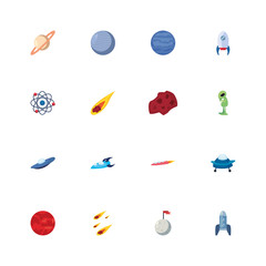 Isolated rocket fill style icon vector design