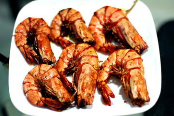 Butter Fried Prawns