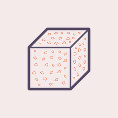 concrete testing icon