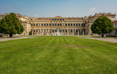 Royal Villa of Monza (Villa Reale), Milano, Italy. The Villa Reale was built between 1777 and 1780...